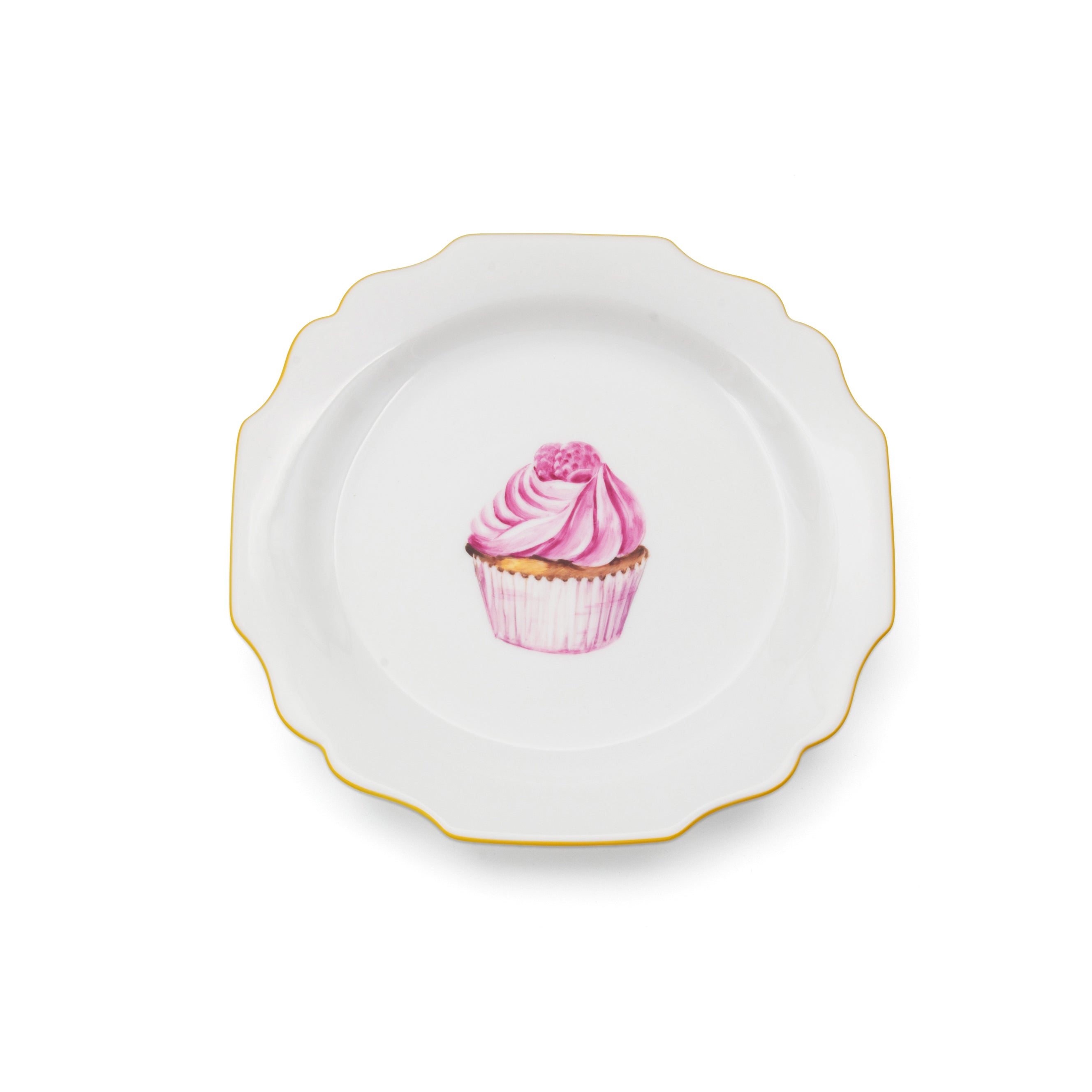 fête Exclusive Cupcake Dessert Plate - Image 3